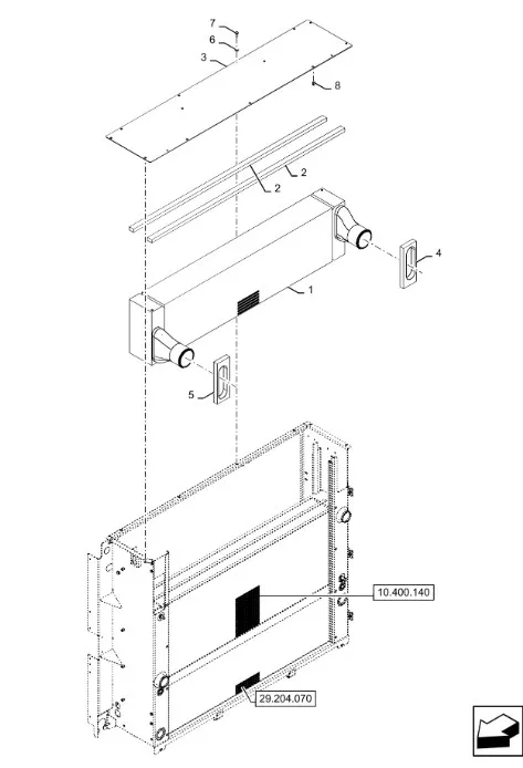 47460167 - радиатор