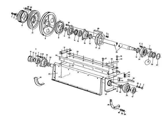 330685 - Подшипник вала жатки FP кормоуб. комб. FR
